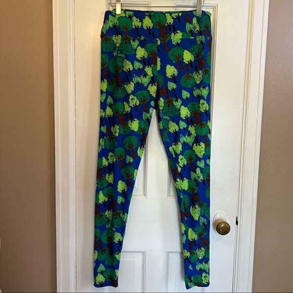 Lularoe tree print leggings  - Picture 2 of 5